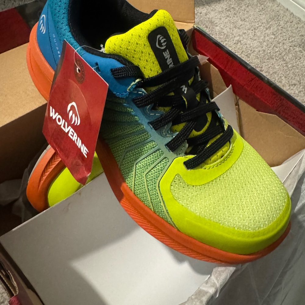 Wolverine Bolt Durashocks in Blue and Yellow